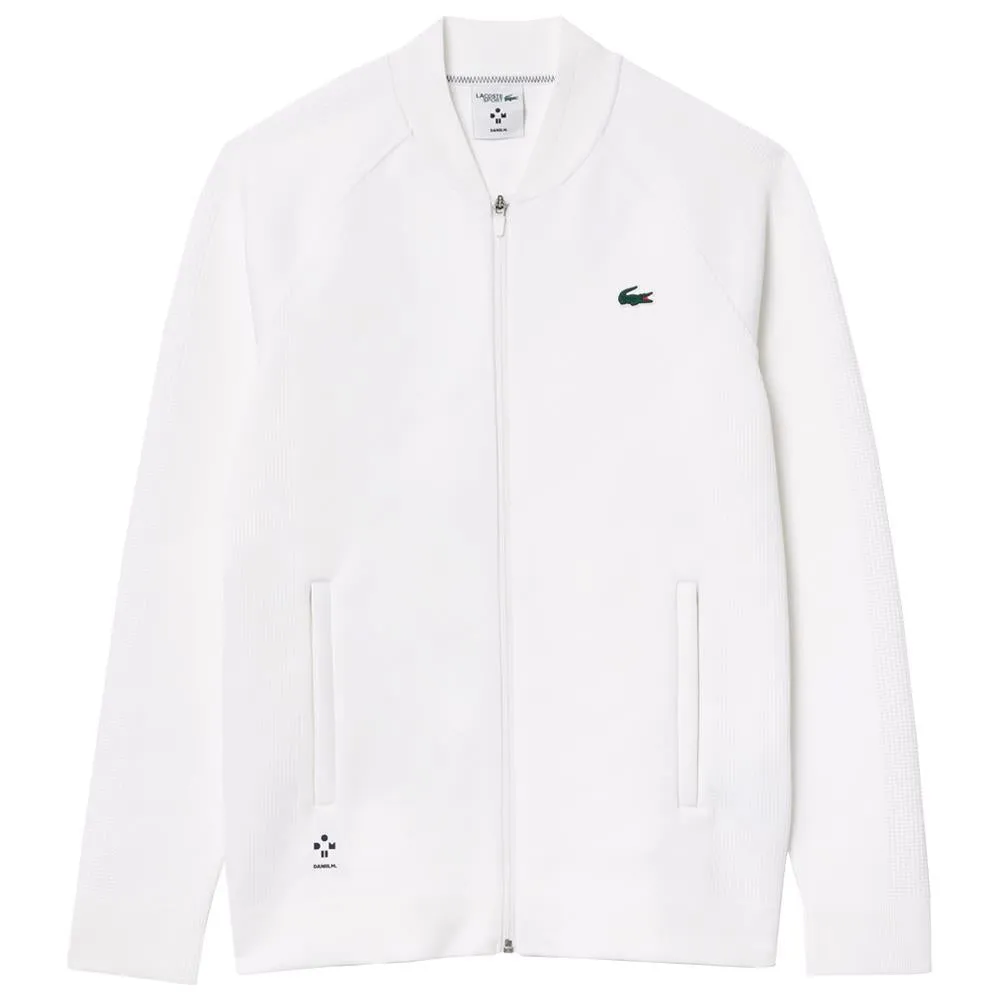 Lacoste Men's Medvedev X UltraDry Tennis Jacket - White