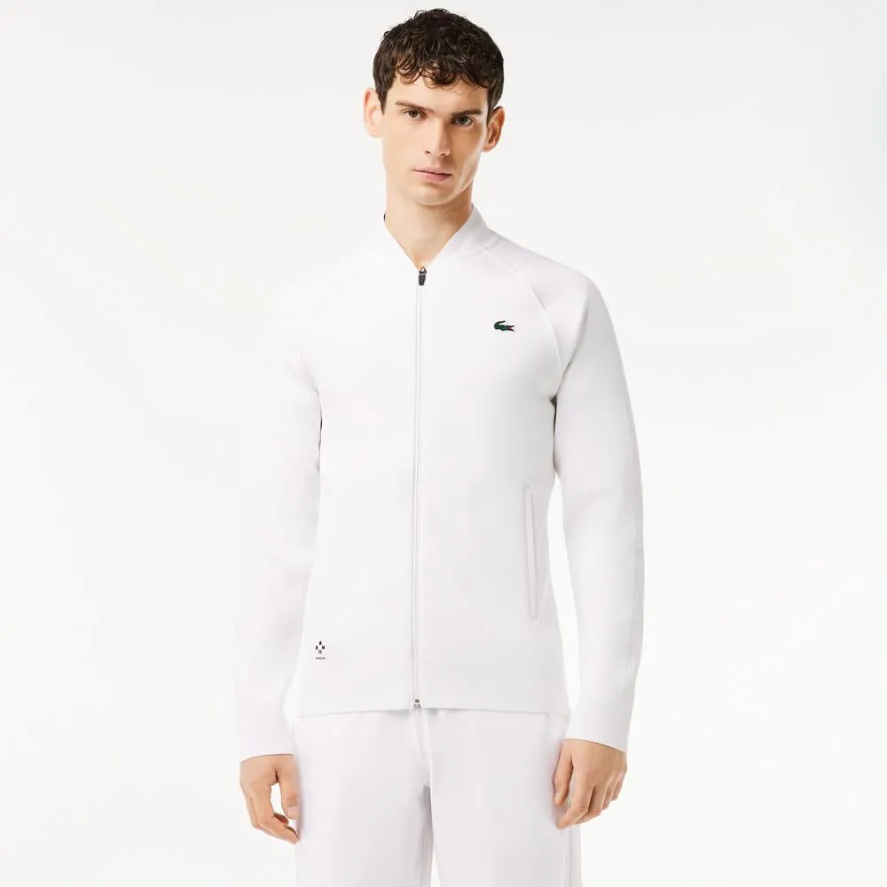 Lacoste Men's Medvedev X UltraDry Tennis Jacket - White