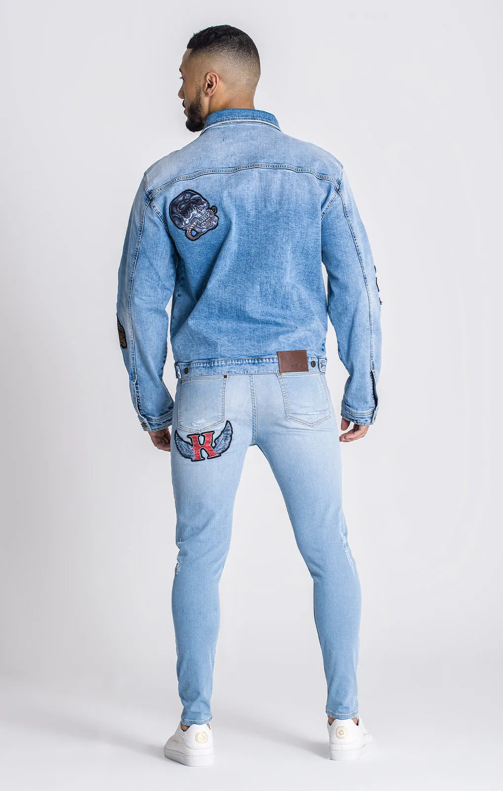 Light Blue Royals Denim Jacket