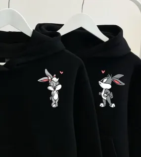 Lola & Bug Bunny Couples Matching Hoodie - pack of 2