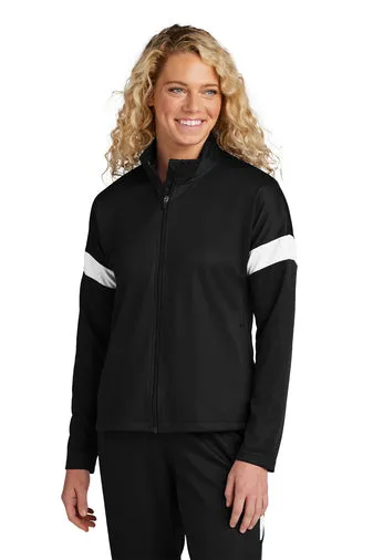 LST800  Sport-Tek Ladies Travel Full-Zip Jacket