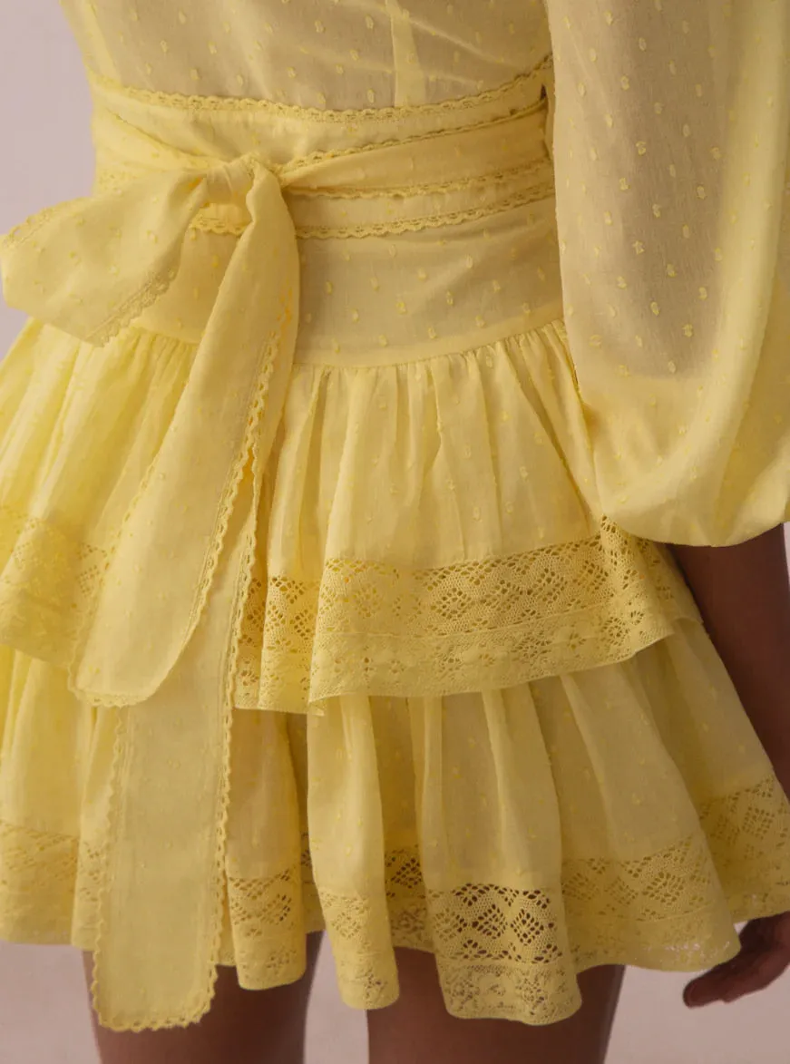 Maia Bergman Mika Dress in Yellow