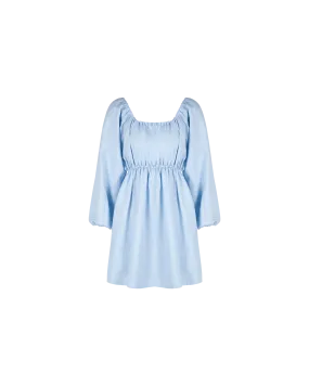 MATEA BABYDOLL DRESS BABY BLUE