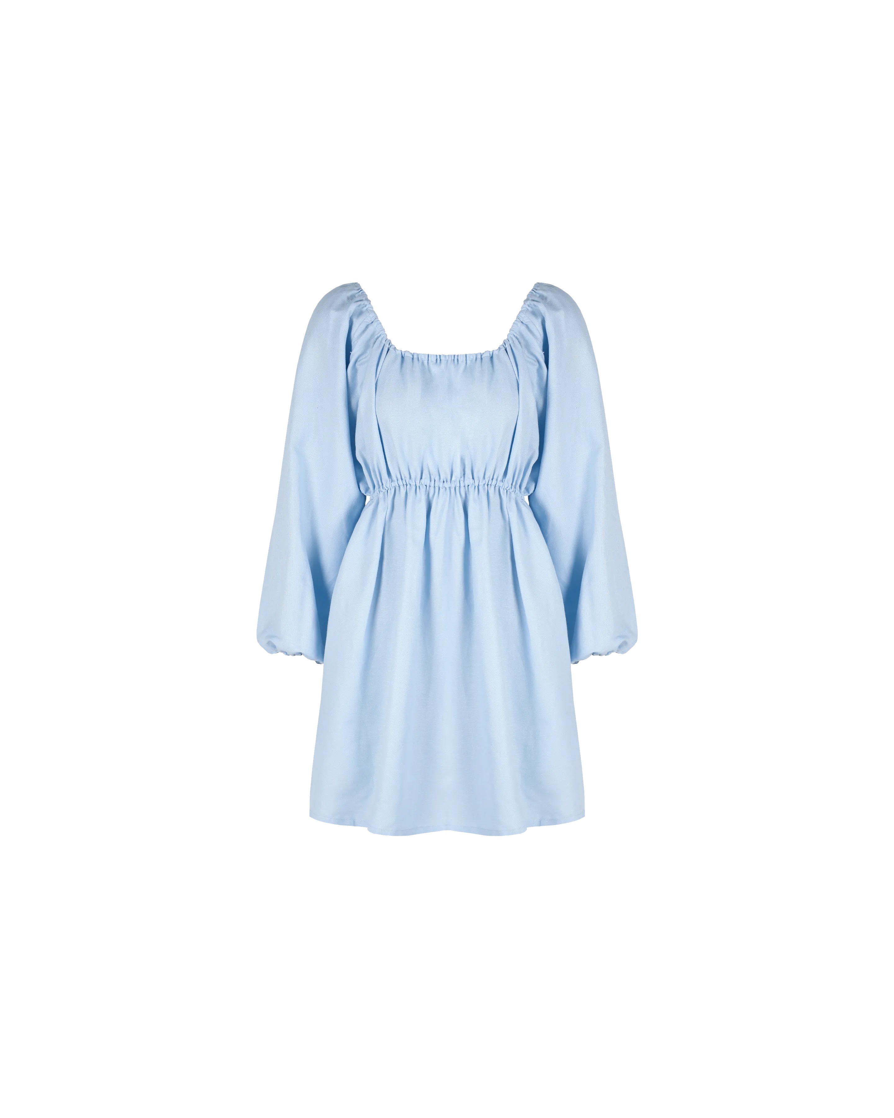 MATEA BABYDOLL DRESS BABY BLUE