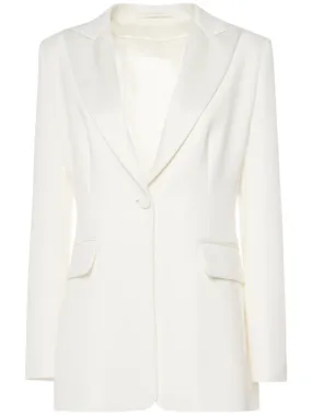 Max Mara   Plinio cady single breasted jacket 