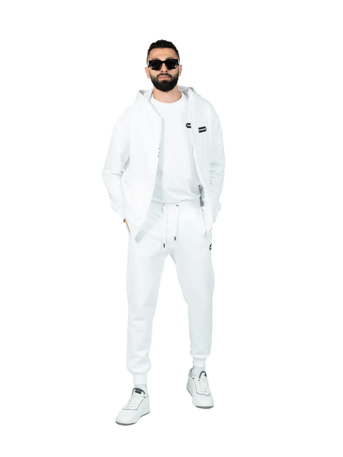 MB HEXAGON PATCH JACKET WHI | WHITE