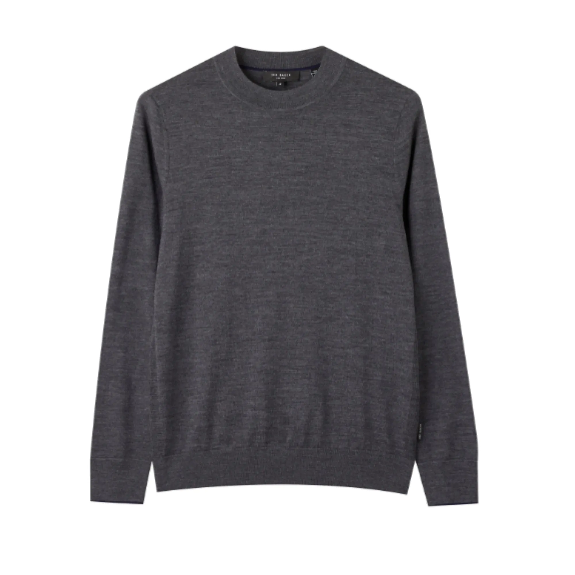 Men Mmk-Cypres-Crew Neck Sweater - Dk-Grey