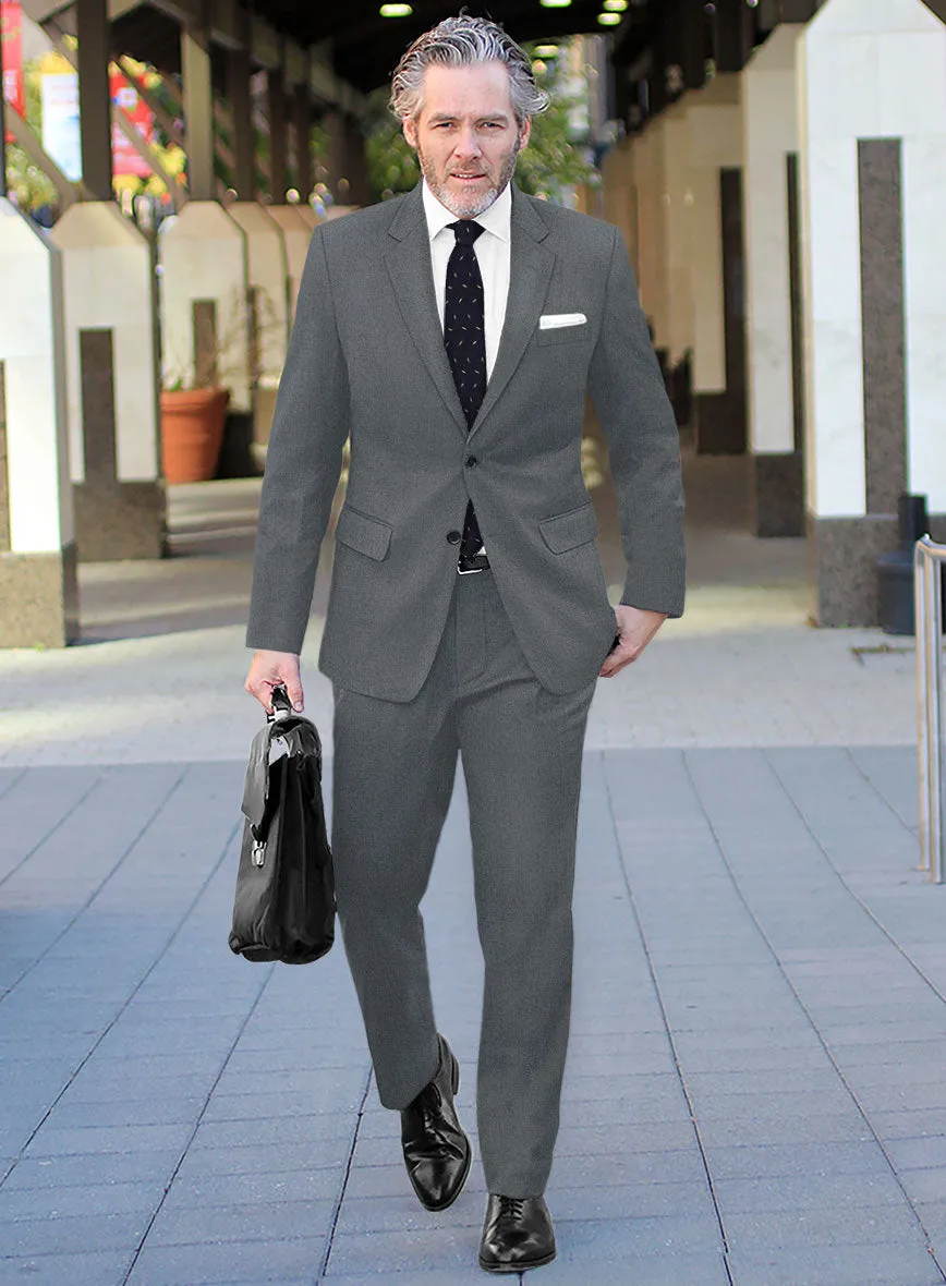 Naples Gray Tweed Suit