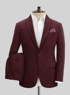 Naples Sangria Tweed Suit