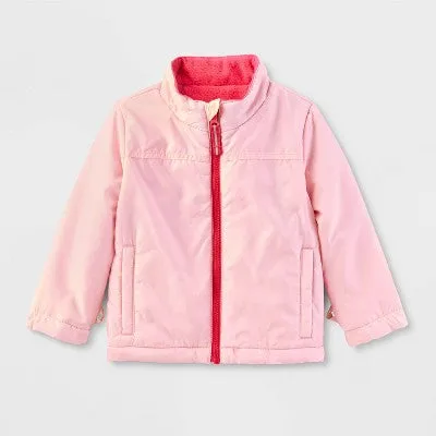 New - Toddler 3-in-1 Snowplay Jacket - Cat & Jack Pink 4T