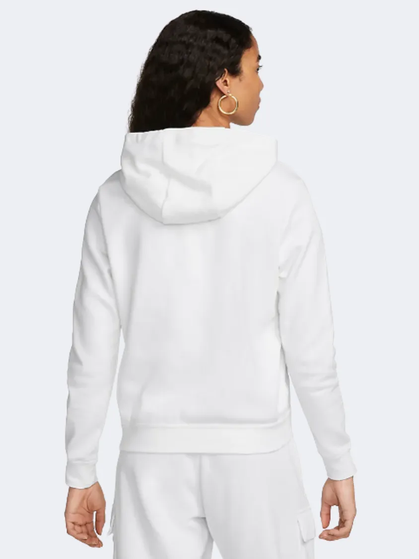 Nike Sportswear Club Fleece Women Lifestyle Hoody White