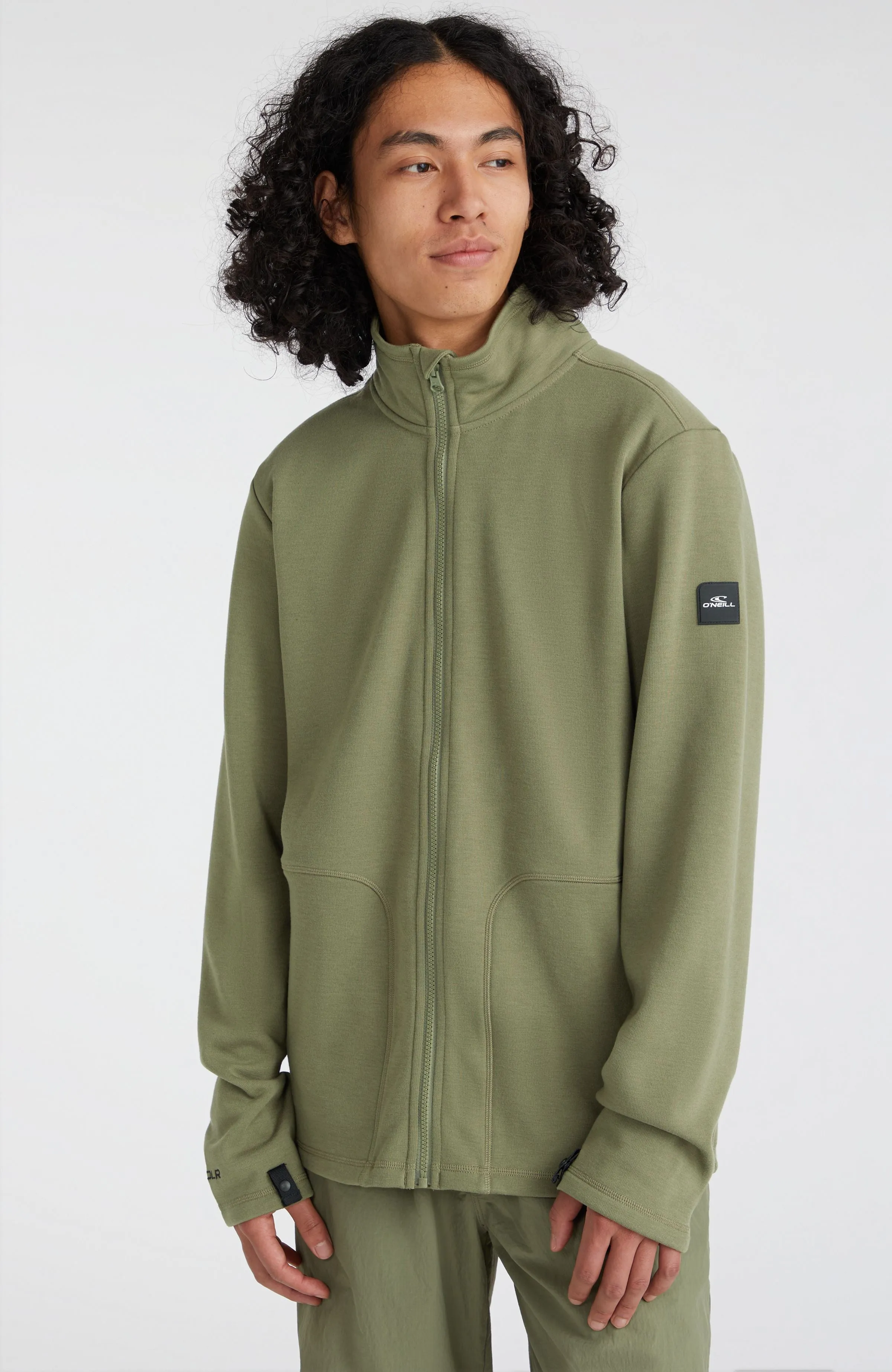 O'Neill TRVLR Series Full-Zip Fleece | Deep Lichen Green