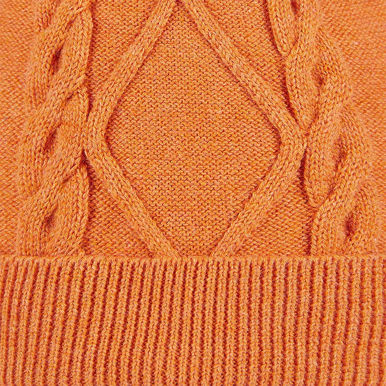 Organic Beanie Ziggy Tangerine