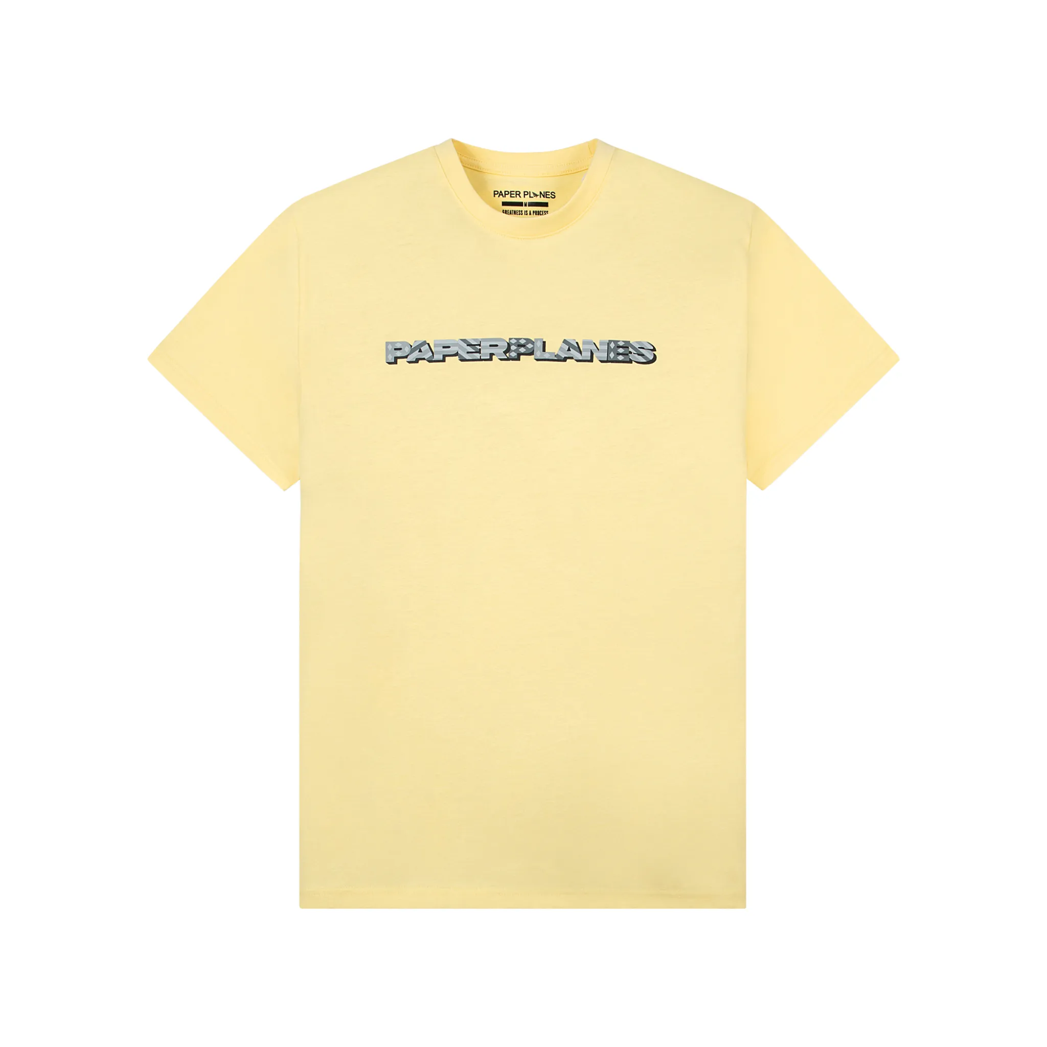 Paper Planes Diamond and Stripes Tee (Mellow Yellow)