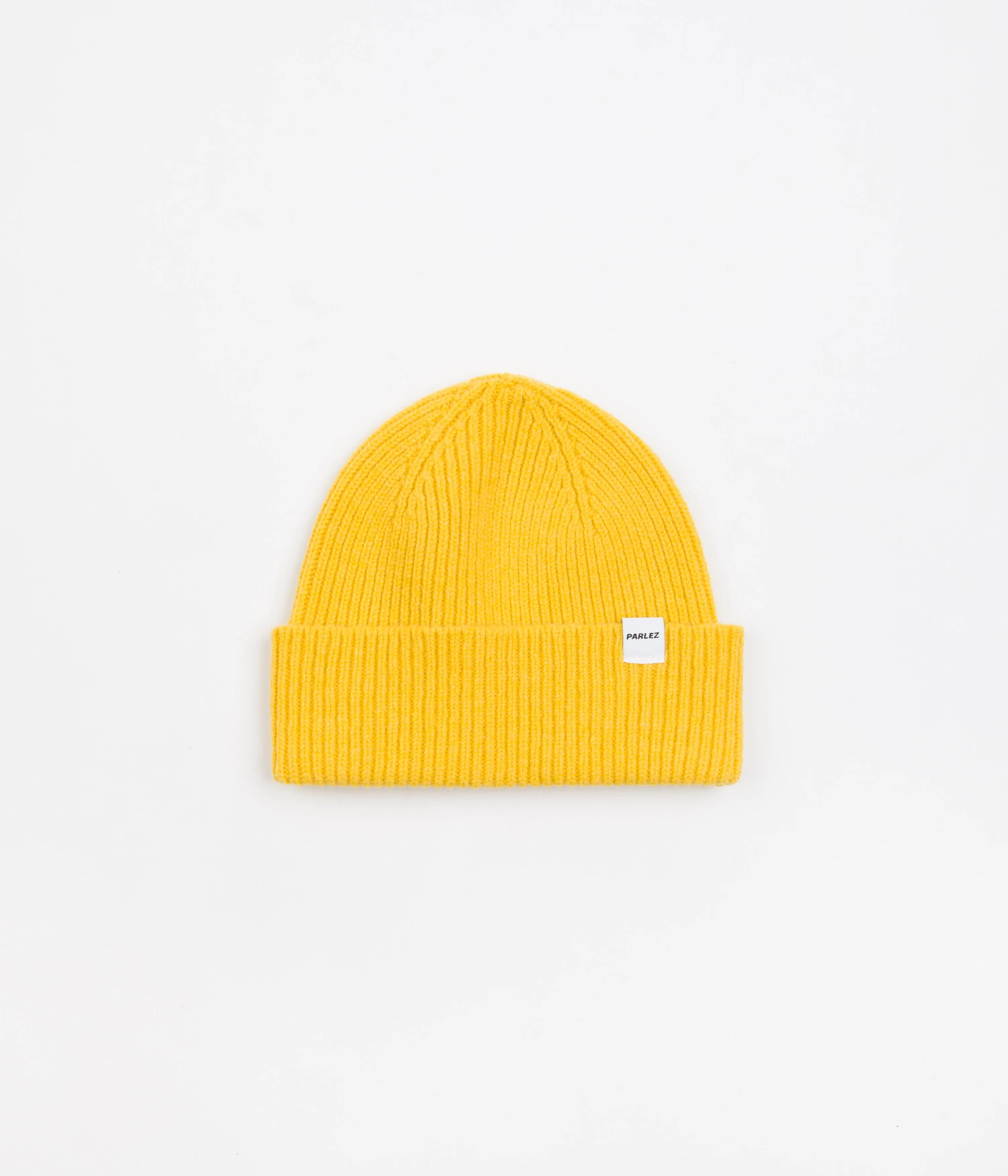 Parlez Cooke Heavy Knit Beanie - Yellow