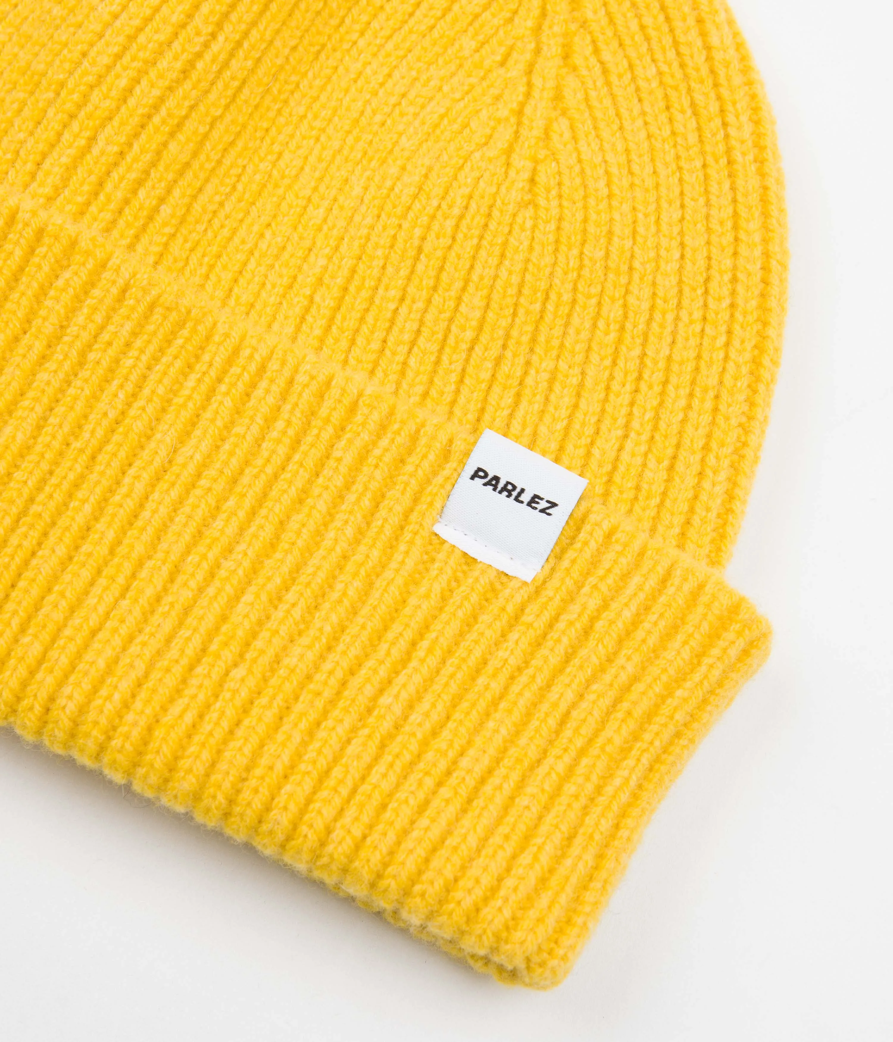 Parlez Cooke Heavy Knit Beanie - Yellow