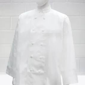 Pegasus Chefwear White Chef Jacket Buttoned