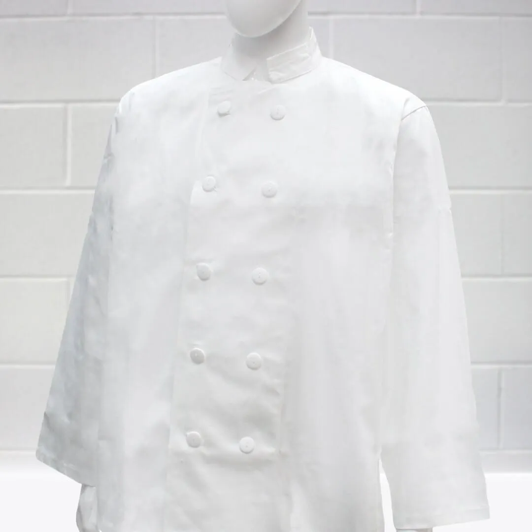 Pegasus Chefwear White Chef Jacket Buttoned