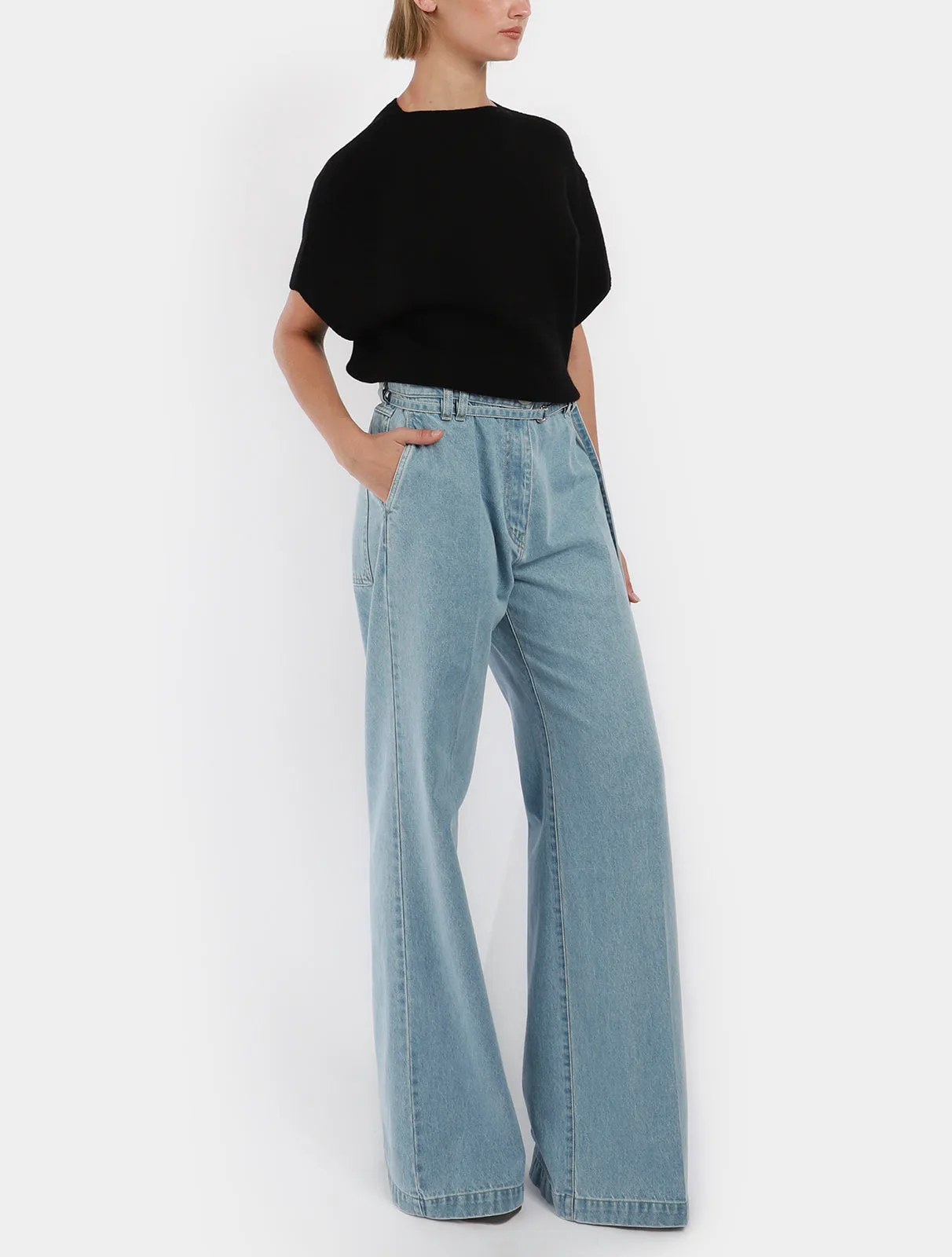 Pemal Wide Leg Jeans