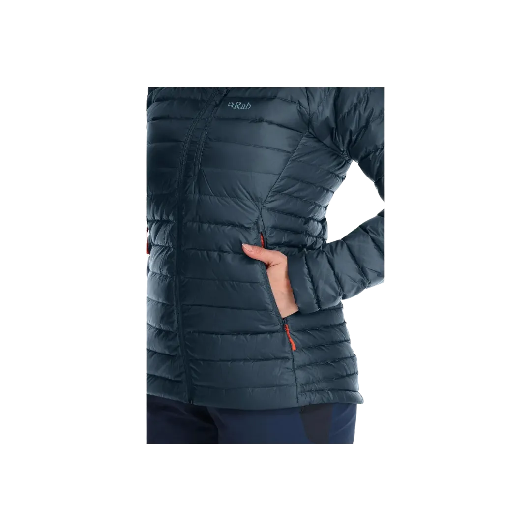 Rab Microlight Alpine Long Down Jacket Women's