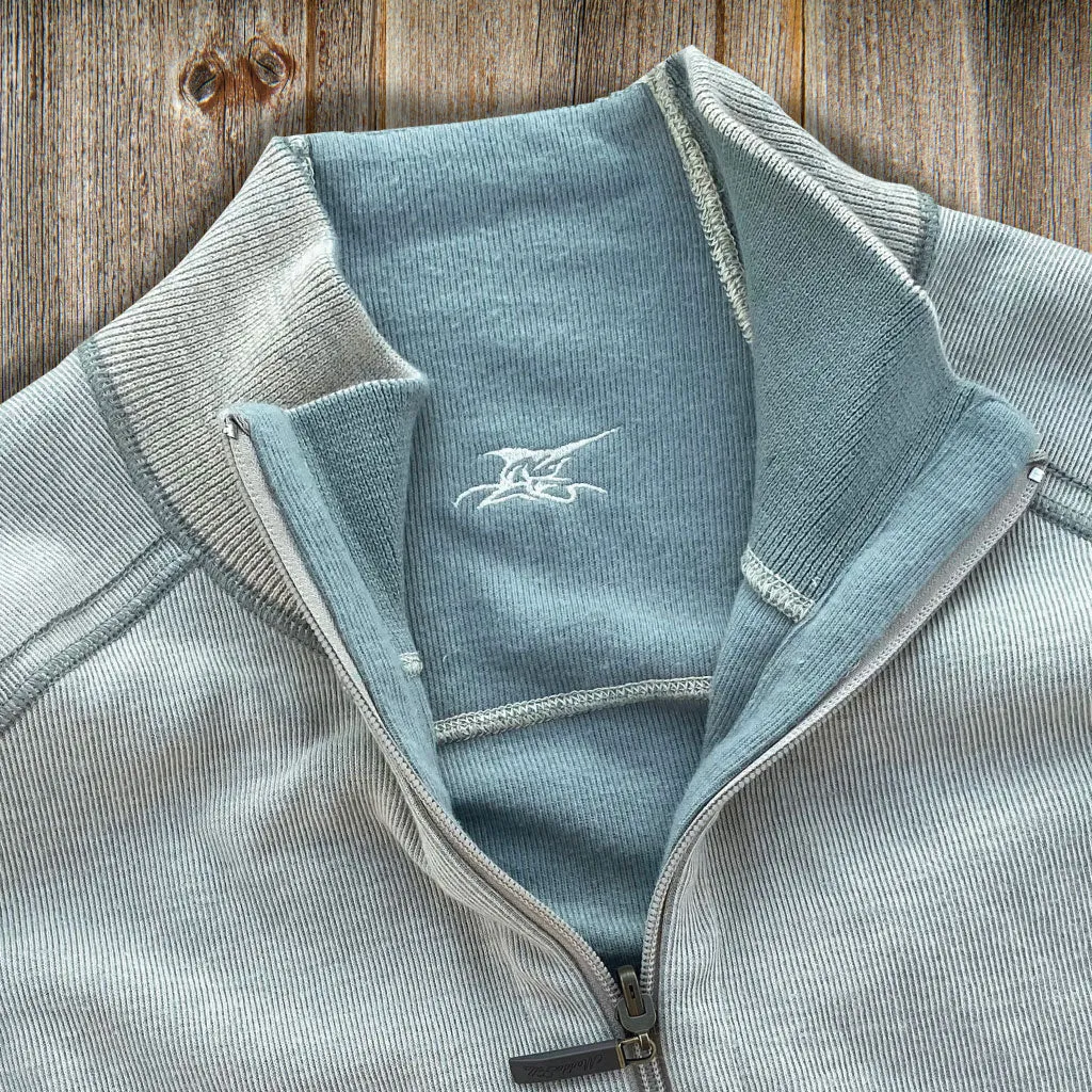 Riptide Quarter-Zip Reversible Sweater