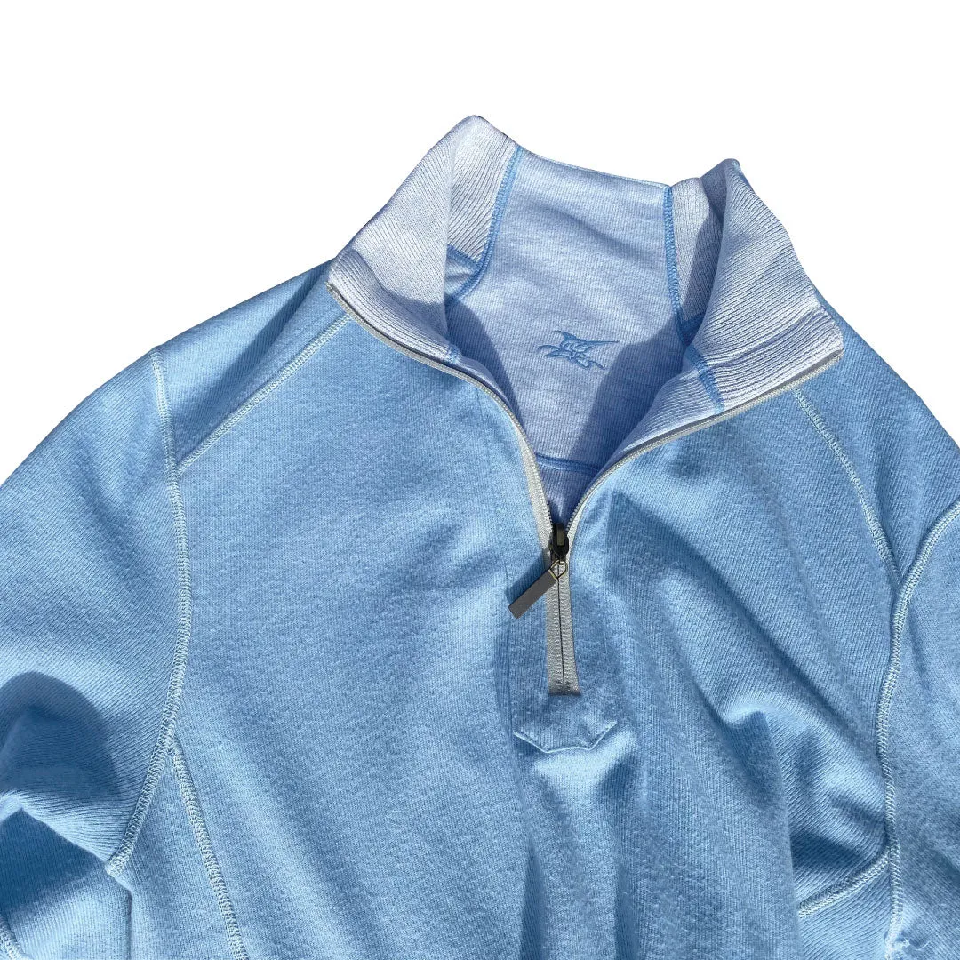 Riptide Quarter-Zip Reversible Sweater