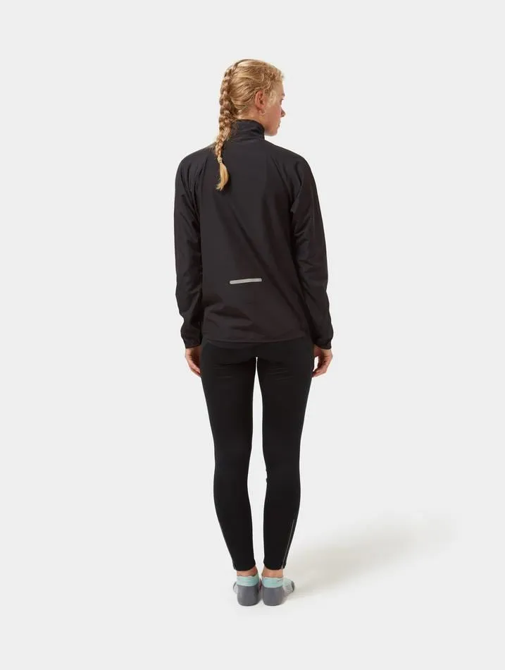 Ronhill Womens Core Running Jacket Water & Wind Resistant - Black