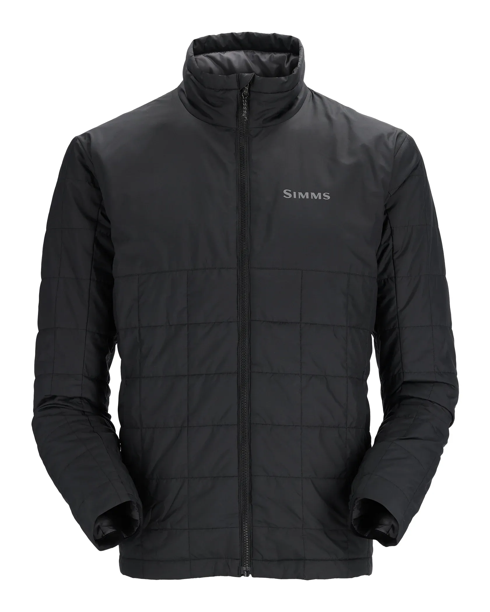 Simms Men's Fall Run Collared Jacket / Black