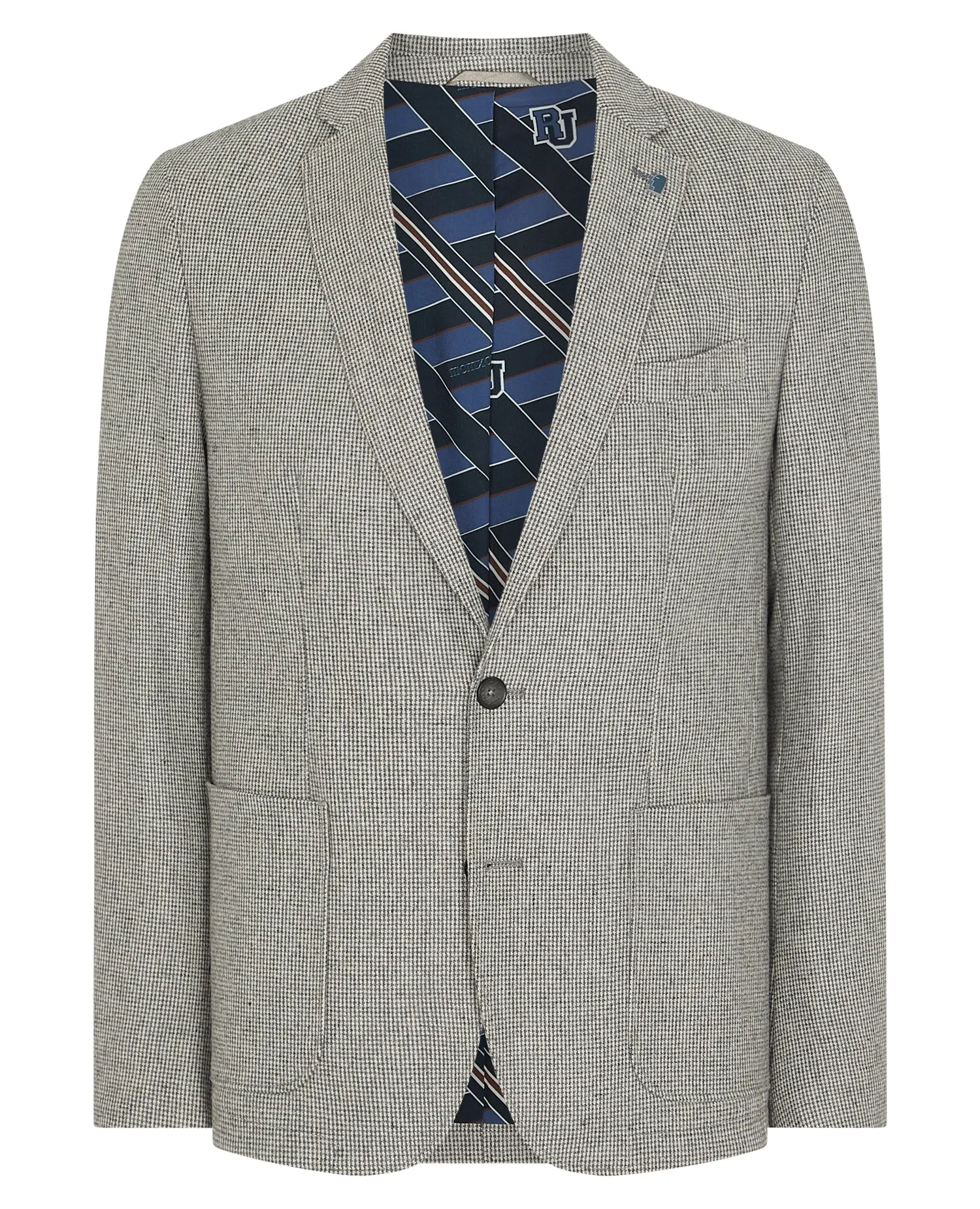 Slim Fit Wool Blend Jacket