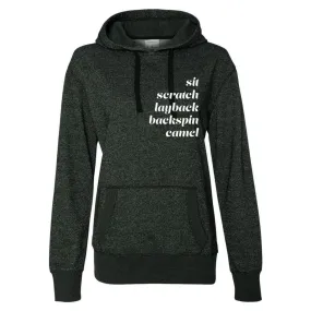 Spins Women's French Terry Glitter Hoodie