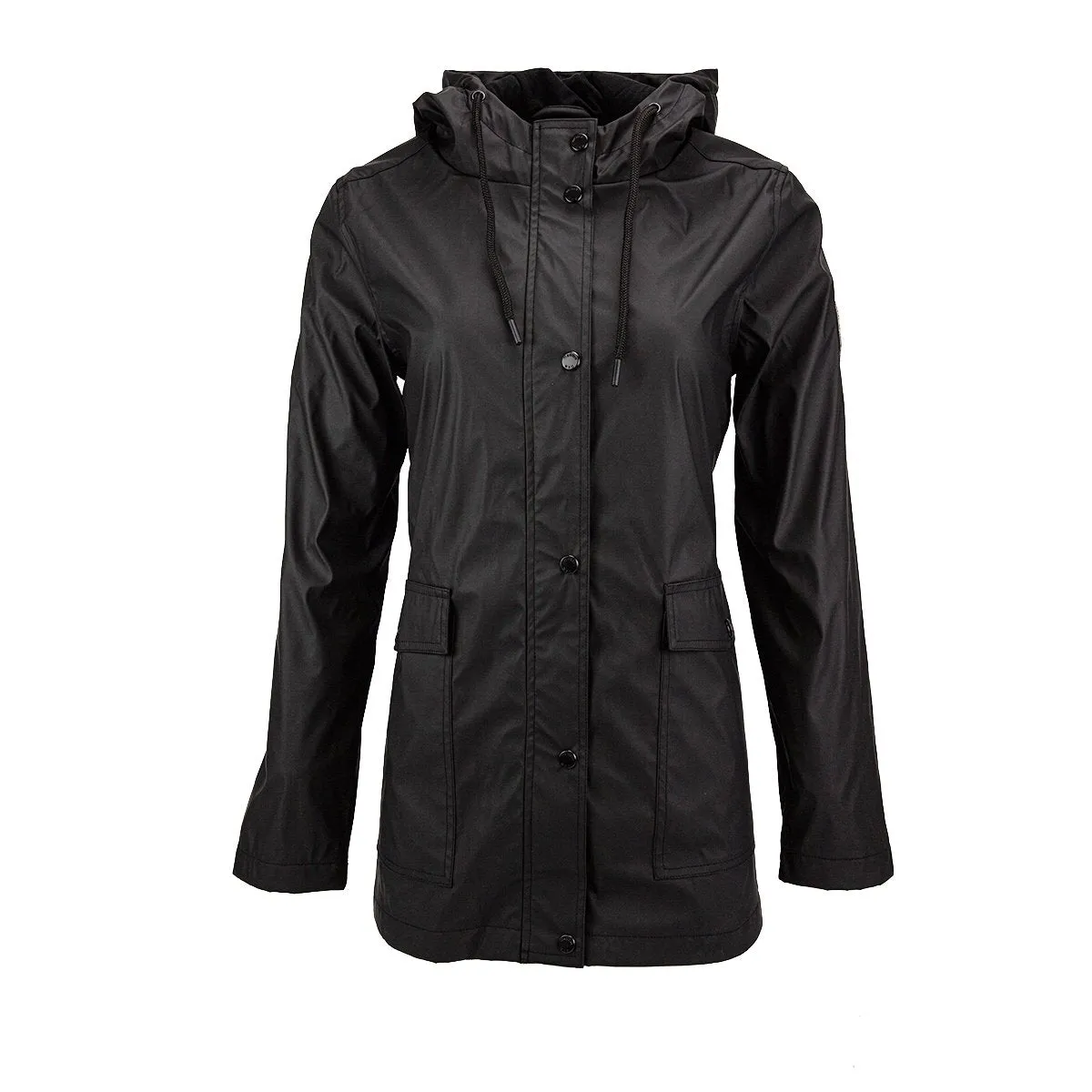 Steve Madden Women's Polar Fleece Lined Rain Jacket