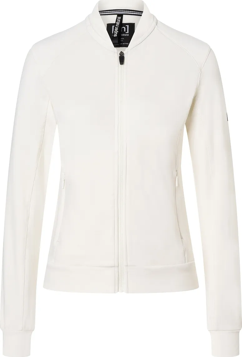 super.natural Women&#x27;s Motion Jacket Fresh White | Buy super.natural Women&#x27;s Motion Jacket Fresh White here | Outnorth