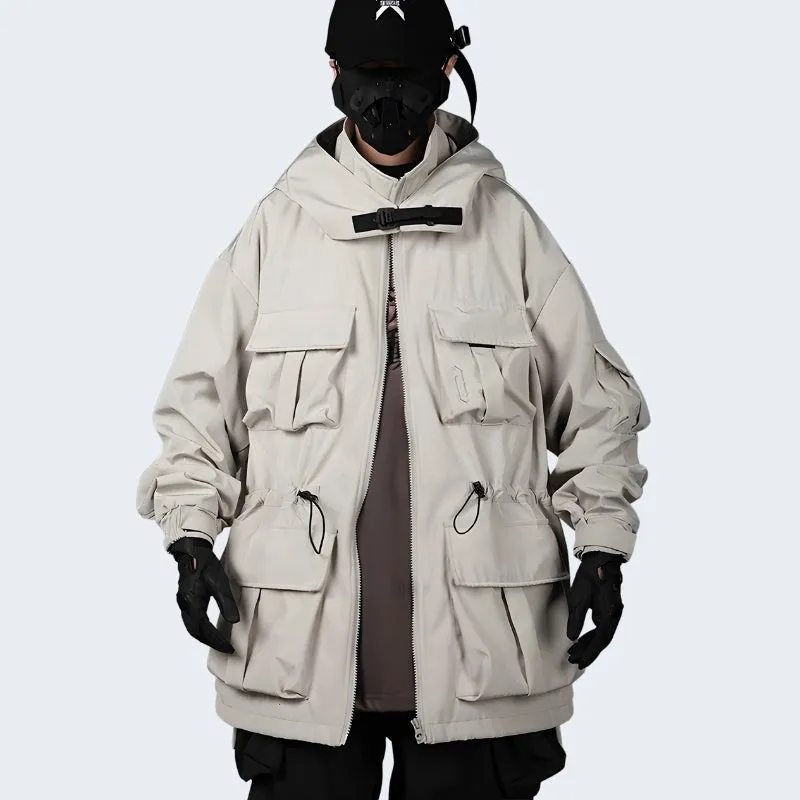 Techwear Jacket White