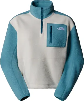 The North Face Women&#x27;s Yumiori 1/4 Zip Fleece Jacket Algae Blue/White Dune/M | Buy The North Face Women&#x27;s Yumiori 1/4 Zip Fleece Jacket Algae Blue/White Dune/M here | Outnorth