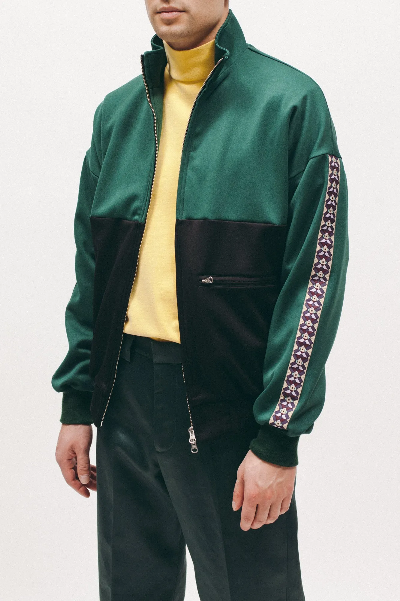 Track Jacket - Evergreen/Black