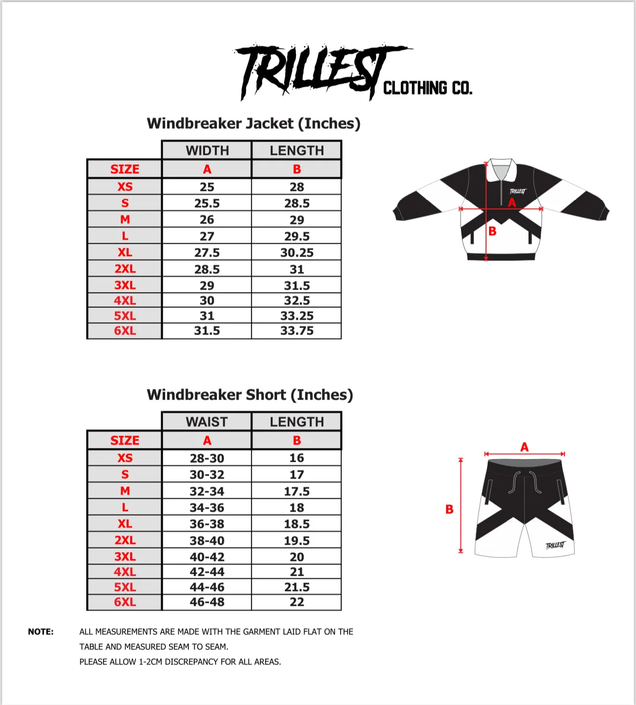 Trillest Panel Windbreaker Jacket - Red\Black\White