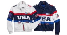 Unisex Cotton Bomber Jacket - Team USA Olympic Uniform | Stylish & Comfortable