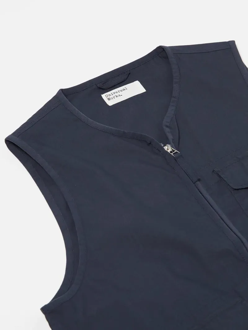 Universal Works Parachutte Vest Navy