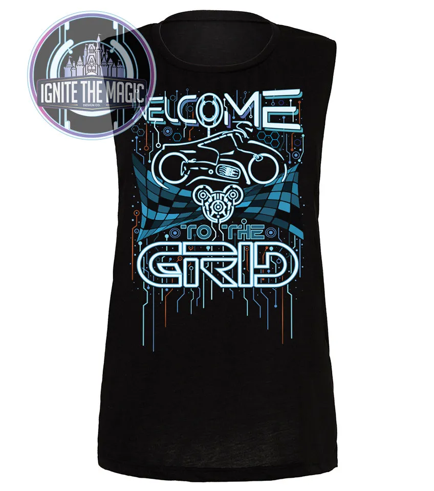 Welcome to the Grid - Women's Tanks