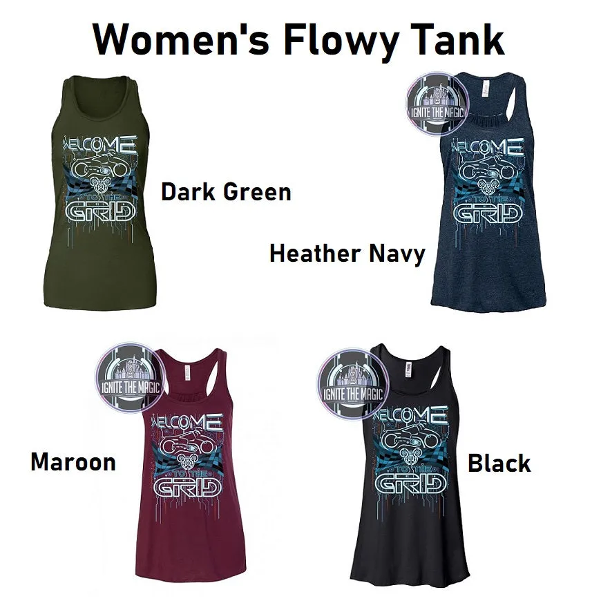 Welcome to the Grid - Women's Tanks