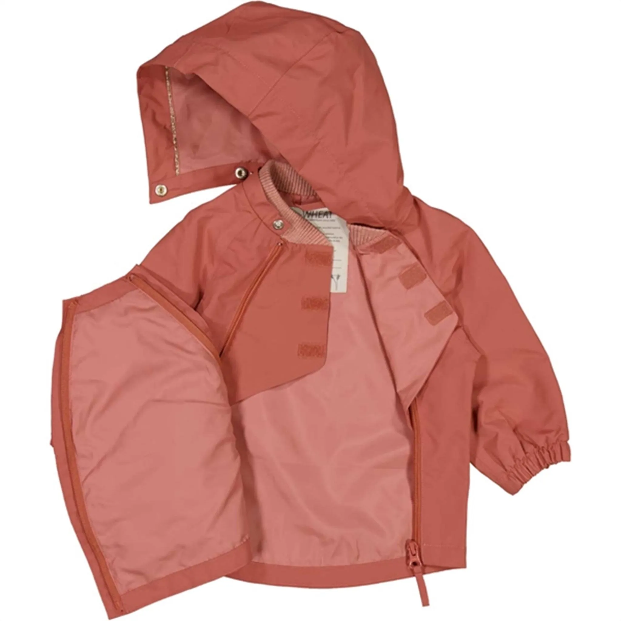 Wheat Jacket Sveo Tech Dark Terracotta