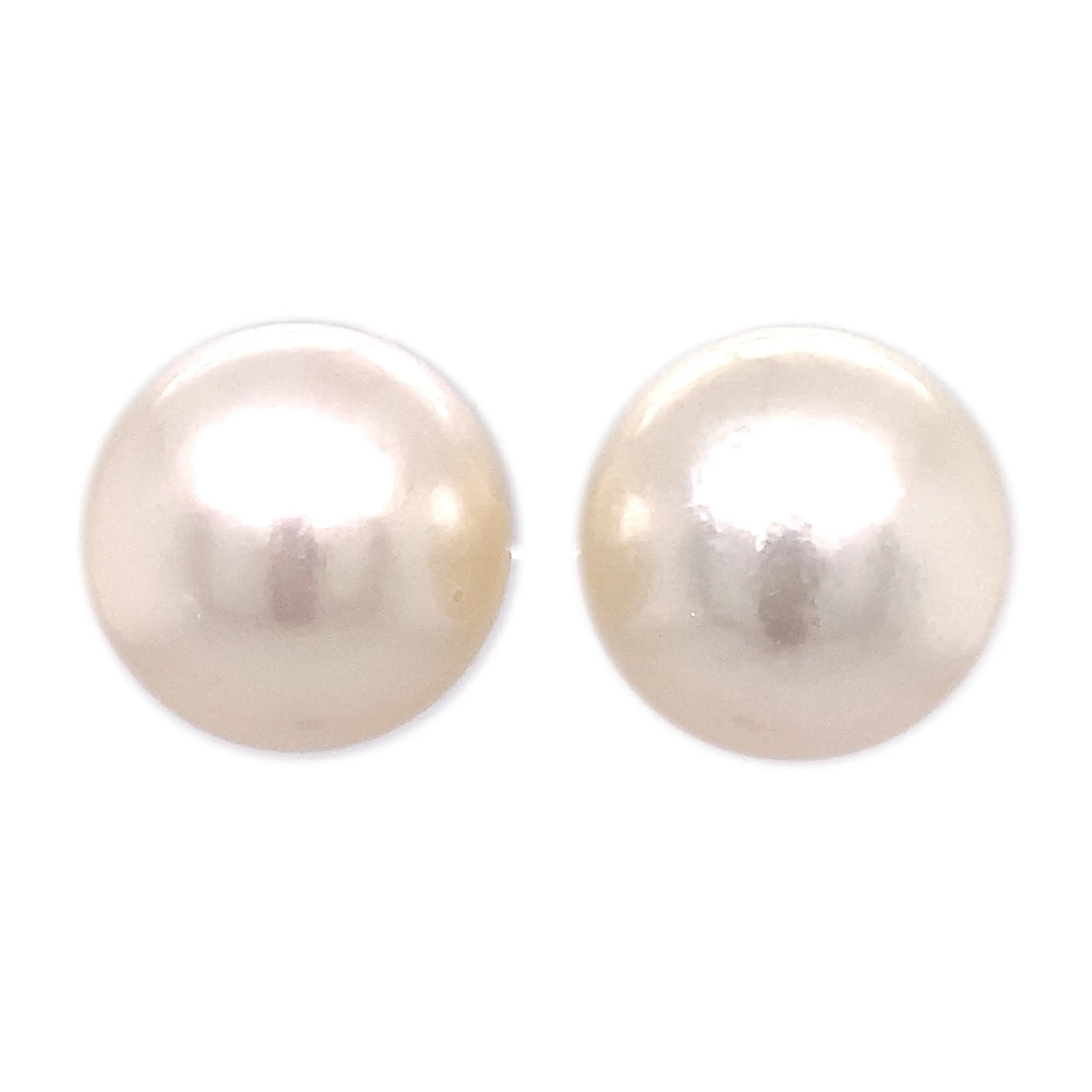 White Pearl Earrings