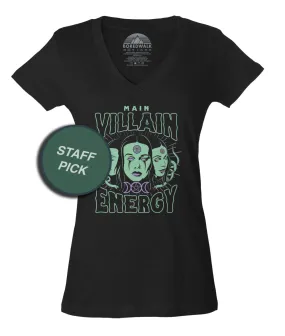 Women's Main Villain Energy Hecate Vneck T-Shirt